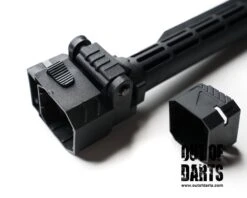 Worker Collapsible Stock Tube With Cap (Compatible With Nerf) 7 Worker Collapsible Stock Tube With Cap (Compatible With Nerf) -Out Of Darts OutofDarts worker stock WO019 04