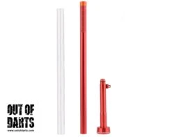 Worker Short Dart Upgrade Tube Kit For Longshot CS-12 (Multiple Length Options) CLOSEOUT -Out Of Darts W0485 OUTOFDARTS WORKER LONGSHOT TUBE KIT RED Editcopy