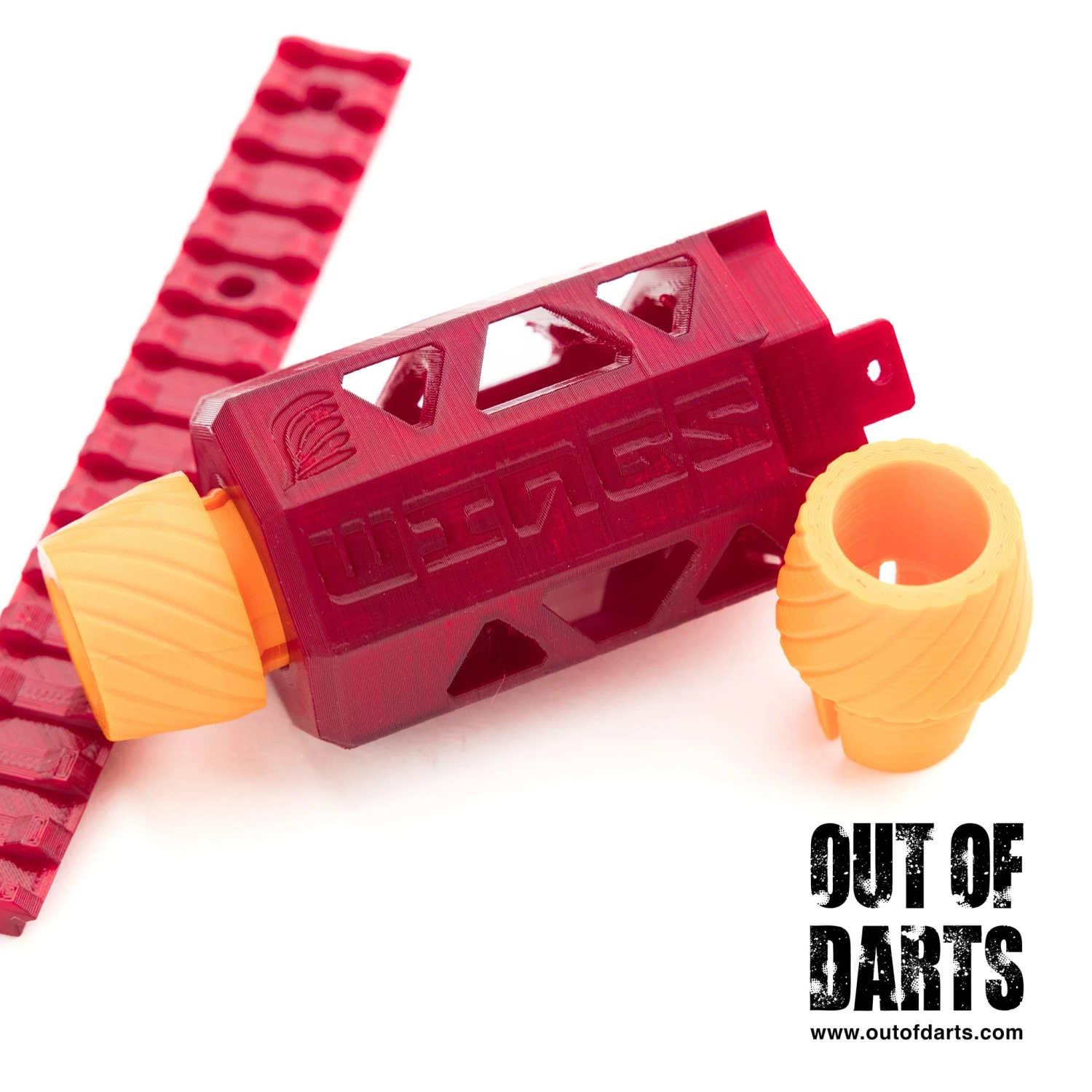 RedCowl Unicorn Wings Barrel Shroud + Collet 2 RedCowl Unicorn Wings Barrel Shroud + Collet - Image 2