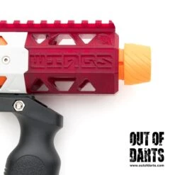 RedCowl Unicorn Wings Barrel Shroud + Collet 10 RedCowl Unicorn Wings Barrel Shroud + Collet -Out Of Darts XYL Unicorn Wings Barrel Shroud Collet PCAR By RedCowl installed with PCAR