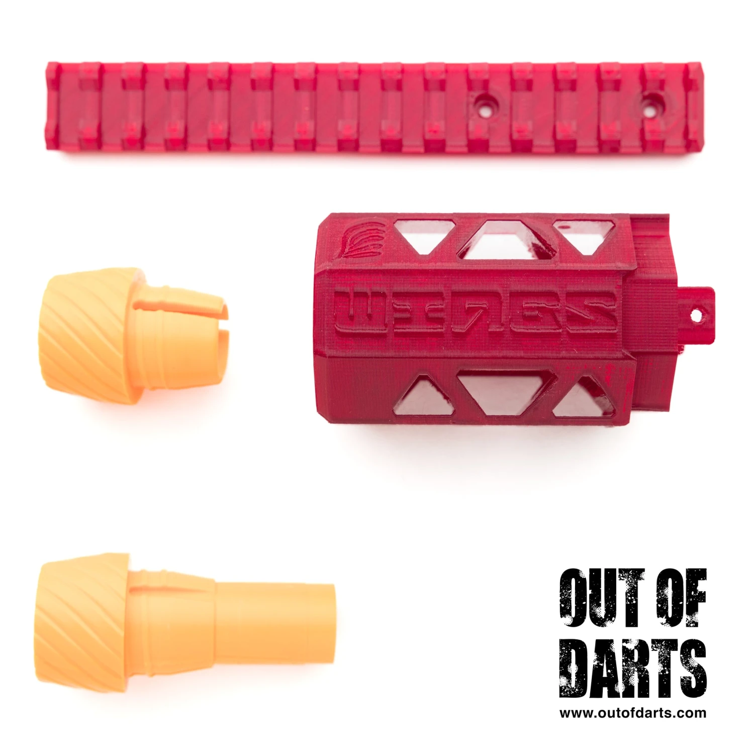 RedCowl Unicorn Wings Barrel Shroud + Collet 1 RedCowl Unicorn Wings Barrel Shroud + Collet